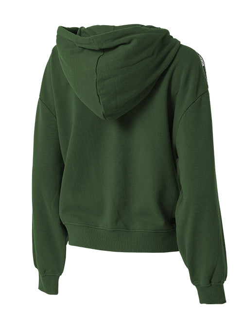 Women's Wear by Erin Andrews Repeat Name Milwaukee Bucks Hooded Sweatshirt-back 