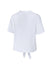 Women's Wear By Erin Andrews Tie Front White Milwaukee Bucks T-Shirt