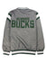 Starter Ace Block Windbreaker Milwaukee Bucks Pullover Jacket-back 
