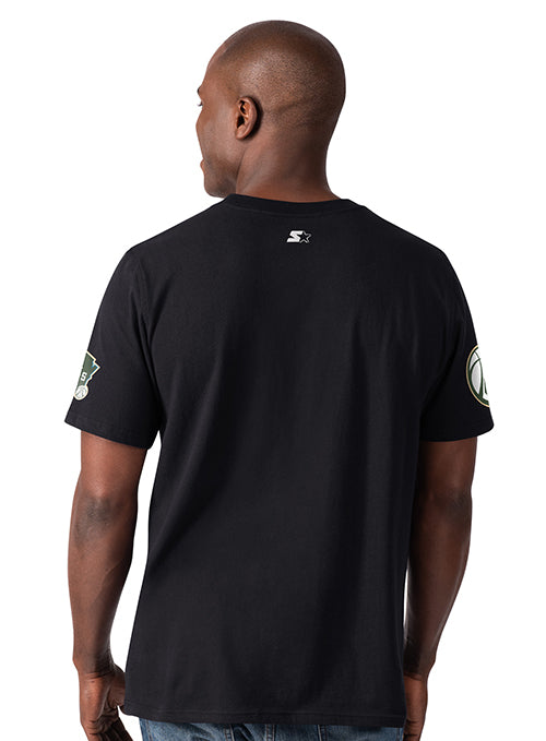 Starter – Special Teams – Milwaukee Bucks – T-Shirt mit großer Grafik