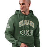 G-III Assist City Team Milwaukee Bucks Hooded Sweatshirt-front