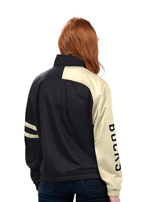 Women's Starter Arena Milwaukee Bucks Track Jacket-back