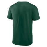 Fanatics Double Dribble Green Milwaukee Bucks T-Shirt- Back View