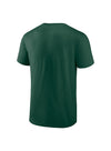 Fanatics Double Dribble Green Milwaukee Bucks T-Shirt- Back View