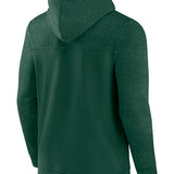 Fanatics Offensive Lineup Green Milwaukee Bucks Hooded Sweatshirt-back