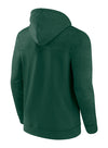 Fanatics Offensive Lineup Green Milwaukee Bucks Hooded Sweatshirt-back