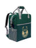 Logo Brands Green Milwaukee Bucks Cooler Backpack - Angled Front View
