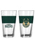 Logo Brand Icon 16oz Milwaukee Bucks Pint Glass
