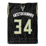 Sleep Squadron Giannis Antetokounmpo 60"x80" Raschel Blanket