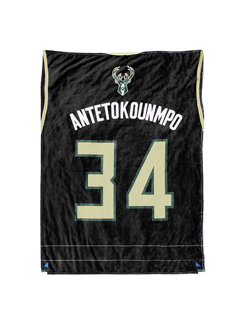 Sleep Squadron Giannis Antetokounmpo 60"x80" Raschel Blanket
