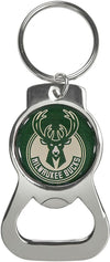 Aminco Global Logo Milwaukee Bucks Bottle Opener Keychain