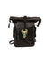 FISLL Outdoor Black Milwaukee Bucks Backpack - Front View