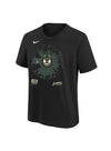 Youth Nike Courtside Max90 Fade Milwaukee Bucks T-Shirt