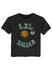 Toddler Outerstuff Lil Baller Milwaukee Bucks T-Shirt in Black - Front View