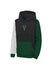 Youth Outerstuff Rim Shot Milwaukee Bucks Hooded Sweatshirt in Green, Black, and White - Front View