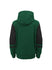 Youth Outerstuff To The League Milwaukee Bucks Full-Zip Hooded Sweatshirt in Green and Black - Back View