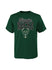 Youth Outerstuff Tri-Ball Milwaukee Bucks T-Shirt in Green - Front View