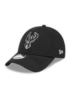 Youth New Era Tonal Icon 9Forty Milwaukee Bucks Adjustable Hat