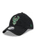 New Era Casual Classic Icon Black Milwaukee Bucks Adjustable Hat - Angled Left Side View