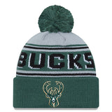 New Era Cuff Pm Wordmark Milwaukee Knit Hat - Front View