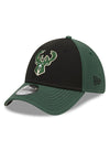 New Era 2Tone Icon 39Thirty Milwaukee Bucks Flex Fit Hat