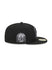 New Era Tonal Conference Patch 59FIfty Milwaukee Bucks Fitted Hat in Black - Right Side View