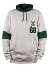 New Era Chenille Back Icon Milwaukee Bucks Hooded Sweatshirt