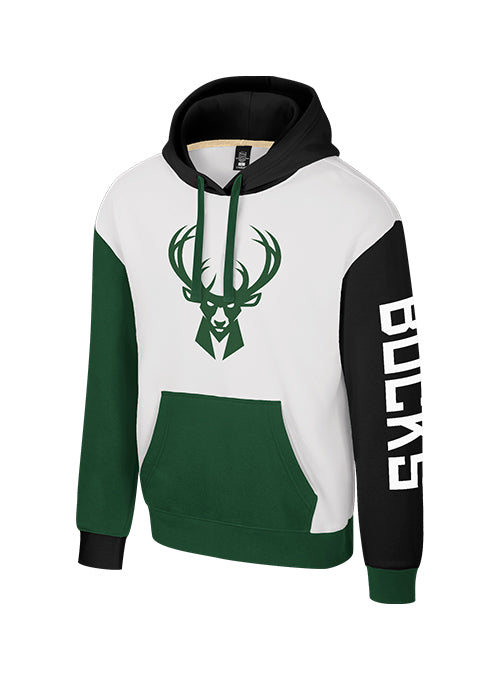 Stadium Essentials Rafters Burst Milwaukee Bucks Hooded Sweatshirt-front