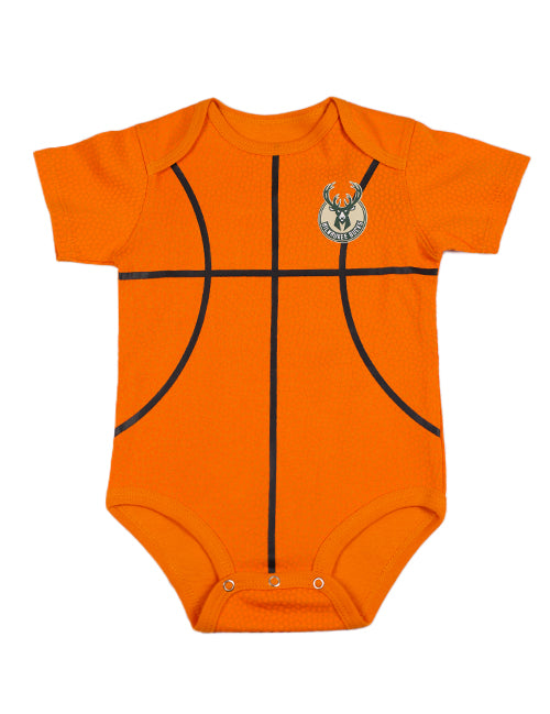 Newborn Outerstuff Milwaukee Bucks Basketball Creeper Onesie