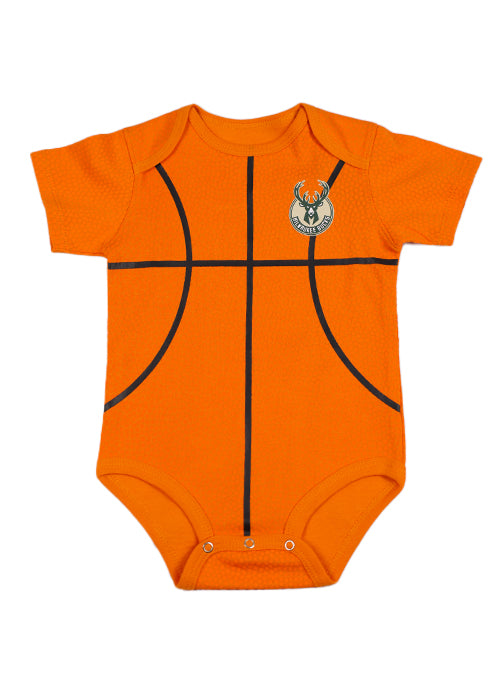 Newborn Outerstuff Milwaukee Bucks Basketball Creeper Onesie