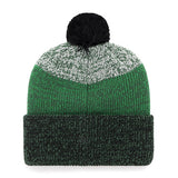 '47 Brand Cuff Pom Dark Freeze Milwaukee Bucks Knit Hat-back 