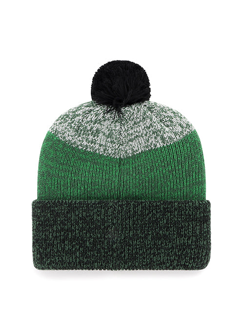 '47 Brand Cuff Pom Dark Freeze Milwaukee Bucks Knit Hat-back 