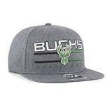 '47 Brand Captain Split Squad Milwaukee Bucks Snapback Hat-angled right 