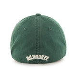 '47 Brand Franchise Green Milwaukee Bucks Fitted Hat-back