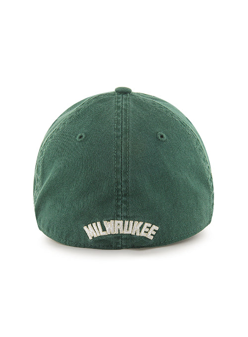 '47 Brand Franchise Green Milwaukee Bucks Fitted Hat-back
