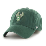 '47 Brand Franchise Green Milwaukee Bucks Fitted Hat- front 