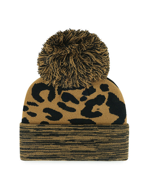 Women's '47 Brand Cuff Pom Rosette Milwaukee Bucks Knit Hat-back 