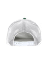 Youth '47 Brand Trucker Scramble Milwaukee Bucks Adjustable Hat In Green - Back View