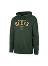 '47 Brand Outrush Headline Milwaukee Bucks Hooded Sweatshirt- front 
