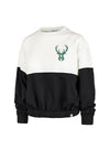 Women's '47 Brand Bonita Take Two Milwaukee Bucks Crewneck Sweatshirt