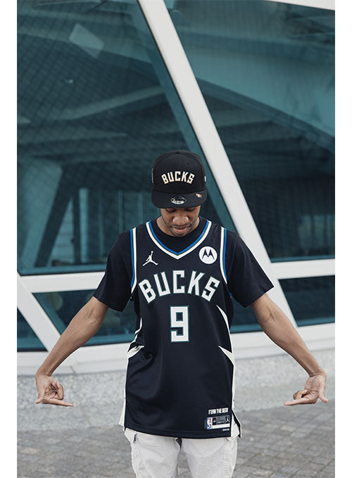 Nike Jordan 2022 Statement Edition Bobby Portis Jr. Milwaukee Bucks Authentic Jersey / 52