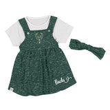 Infant Legend Milwaukee Bucks Dress Set- front 