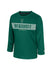 Toddler Stage Dive Poly Green Milwaukee Bucks Long Sleeve T-Shirt- front 
