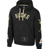 Stadium Essentials City Star Statement Milwaukee Bucks Hooded Sweatshirt-front
