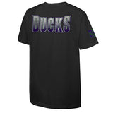 Youth Mitchell & Ness HWC '93 Hometown 2.0 Milwaukee Bucks T-Shirt in Black - Back View