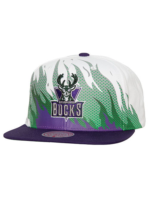 Mitchell & Ness HWC '93 City Pinstripe Milwaukee Bucks Snapback Hat