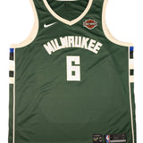 Signed Nike Icon Edition Eric Bledsoe Milwaukee Bucks Swingman Jersey-front