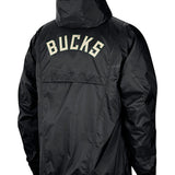 Jordan Courtside Statement Light Milwaukee Bucks full Zip Jacket-back