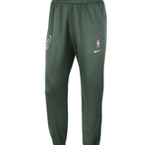 Nike DF OC Spotlight Milwaukee Bucks Jogger Pants in Green - Front View