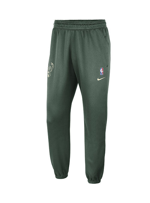 Nike DF OC Spotlight Milwaukee Bucks Jogger Pants in Green - Front View